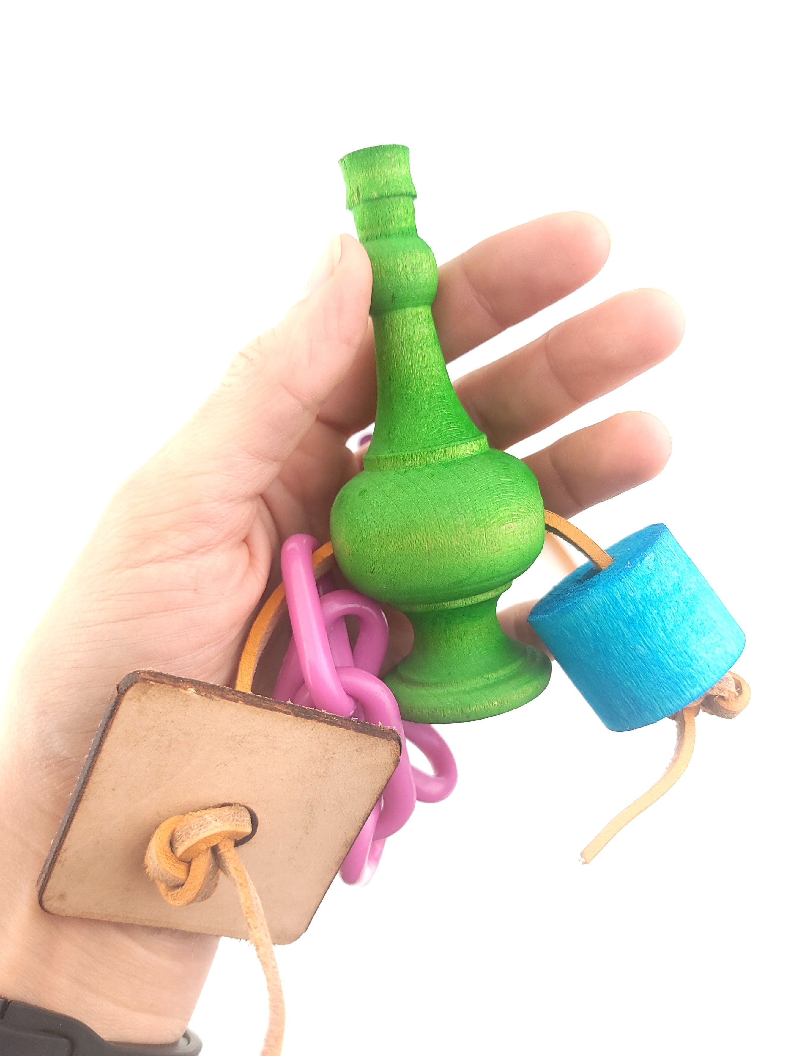 Chessy Talon Toy by Cheep Thrills Bird Toys