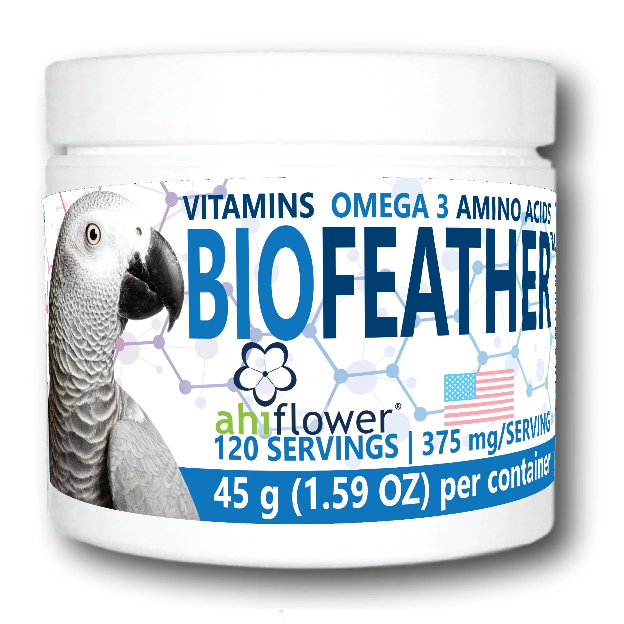 BIOFeather for Medium/Large Birds - 120 Servings