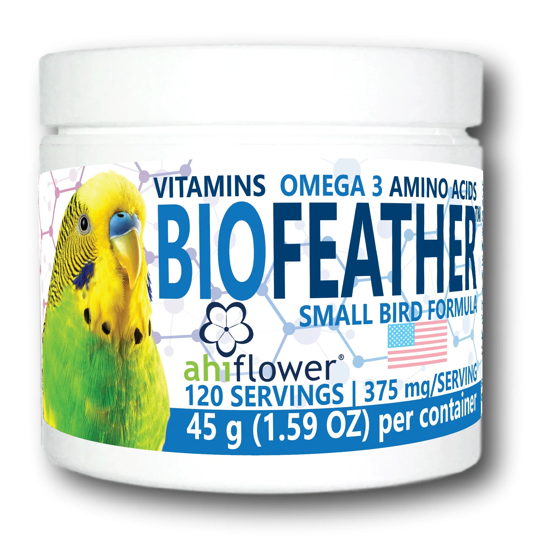 BIOFeather for Small Birds - 120 Servings