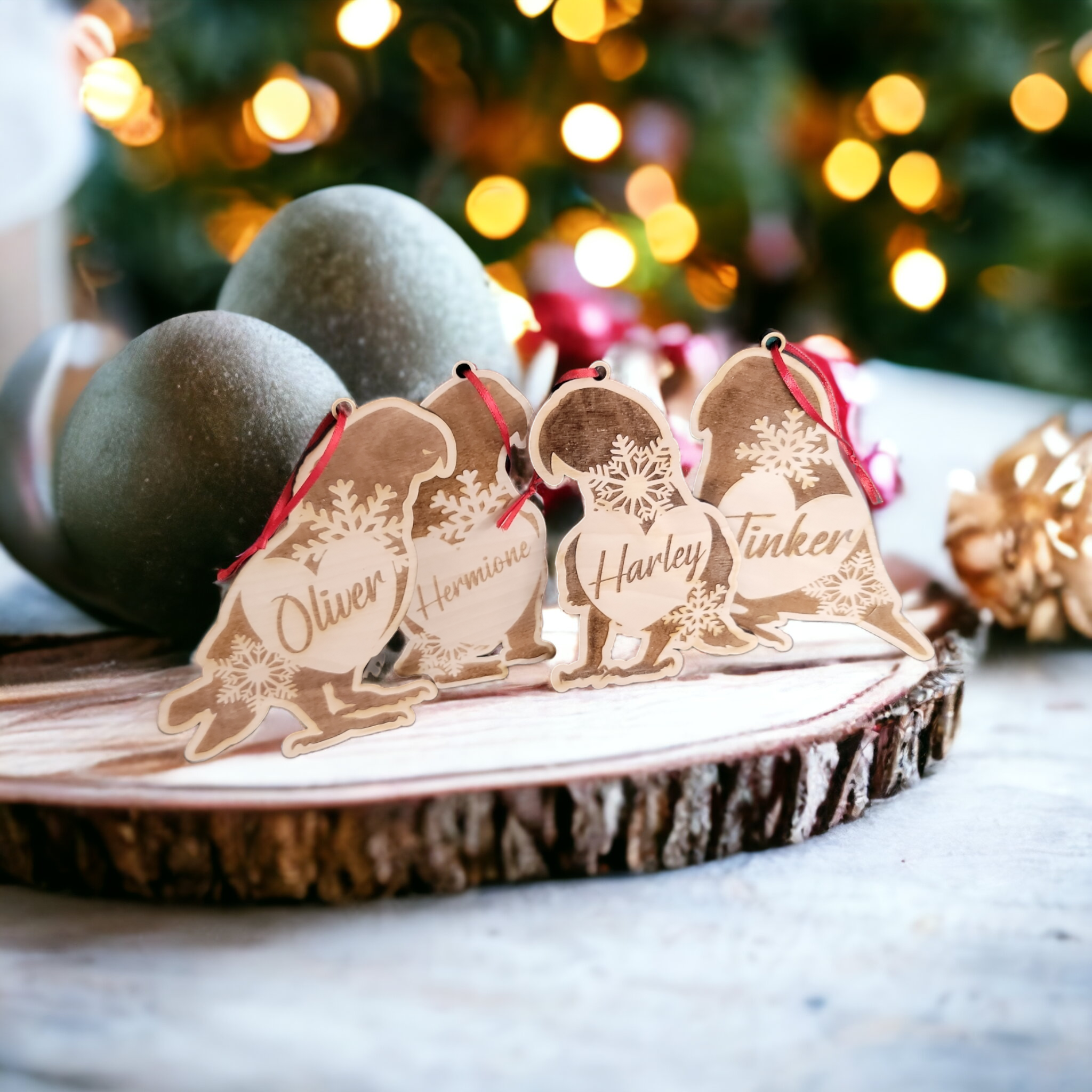 Custom Christmas Ornaments