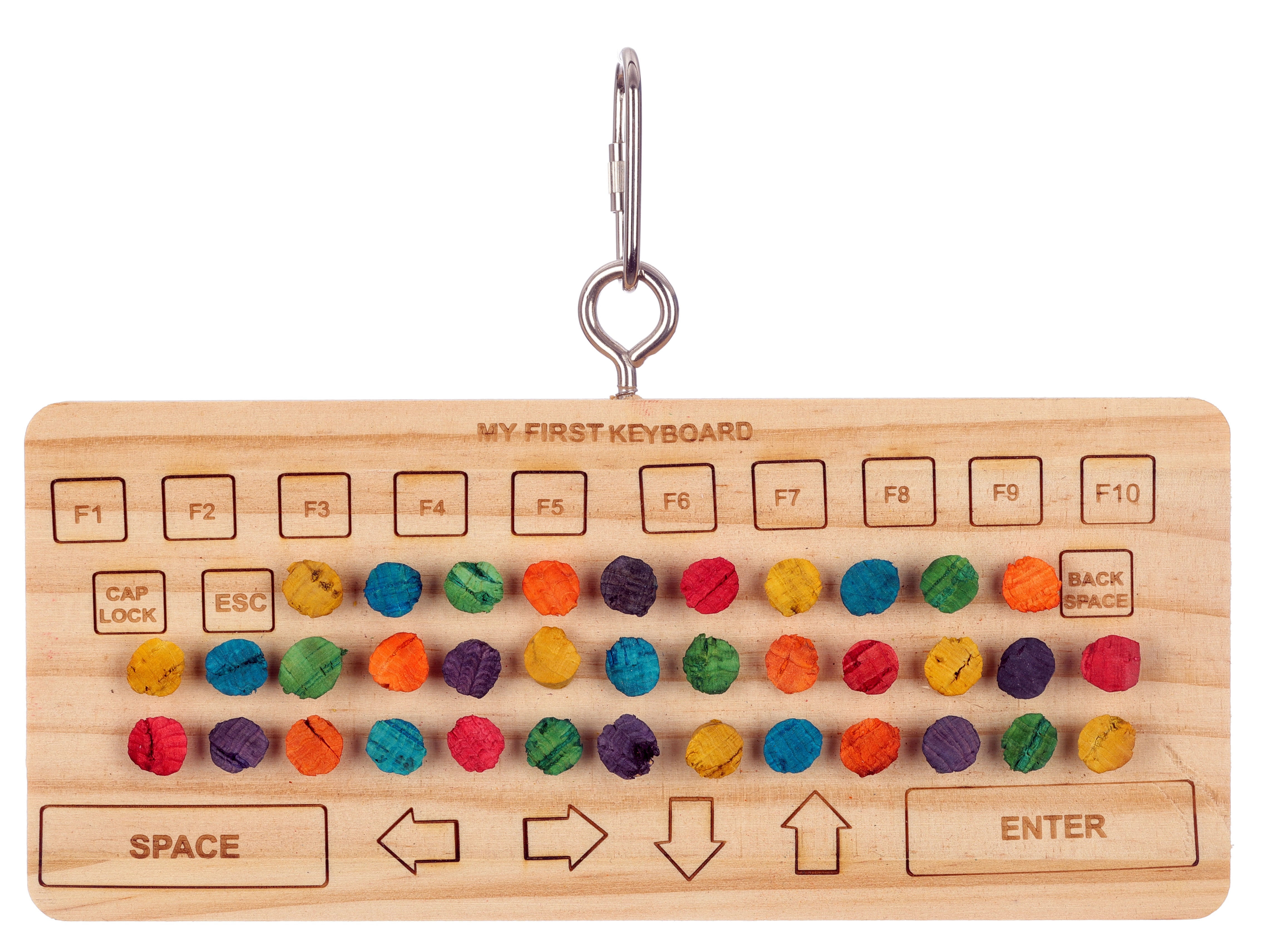 Birdie Keyboard w/60 Pc. Cork Refill Pack by Super Bird Creations