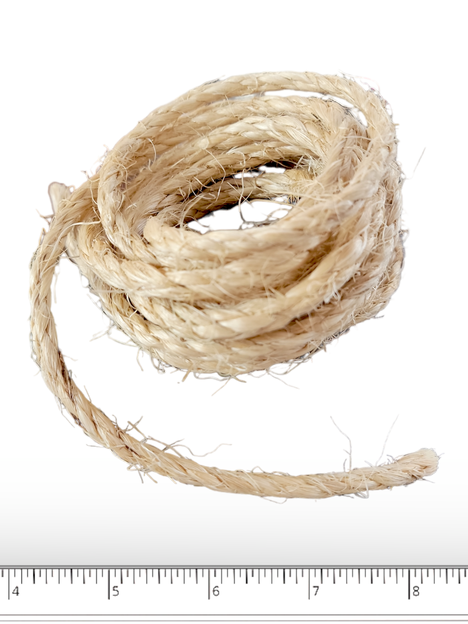 1/4" Natural Sisal Rope - 20 Feet