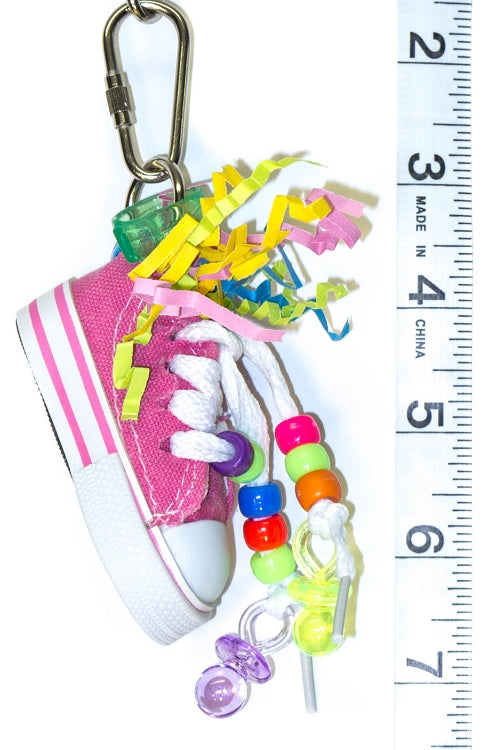 Mini Stuffed Beak Sneaker bird toy