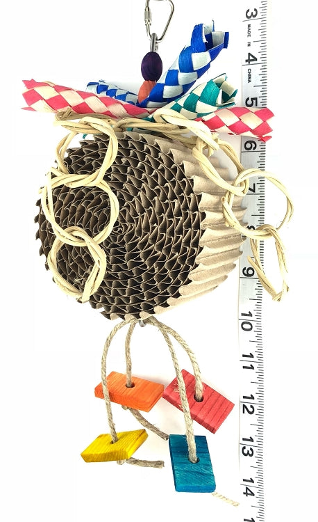 Shredder Drum by Cheep Thrills Bird Toys