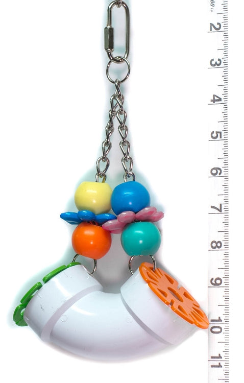 PVC Forager Bird Toy